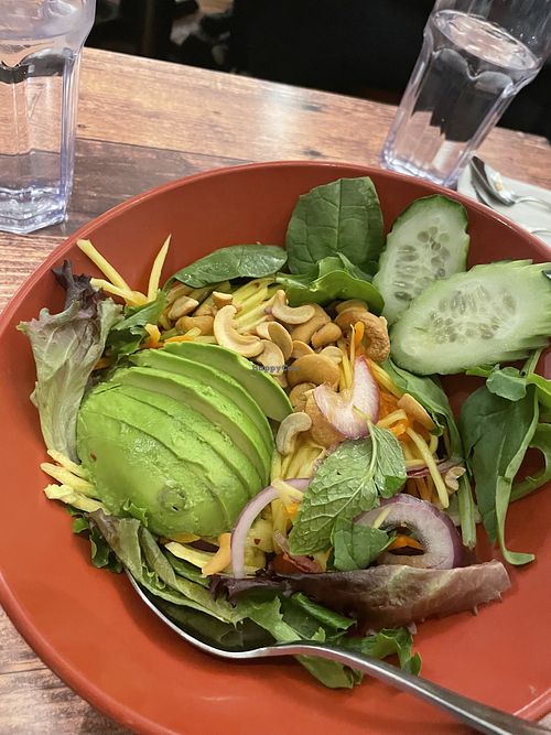 Mango salad   at Thai Kitchen in Minturn