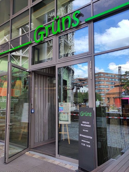 Entry at Grüns in Berlin