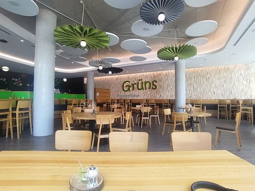 Enough space inside at Grüns in Berlin