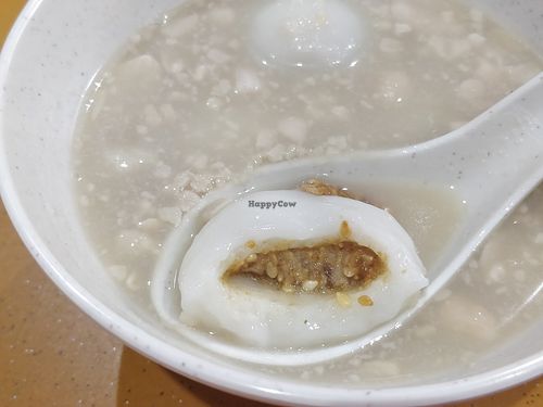 Peanut fillings at Ah Balling Peanut Soup in West Singapore