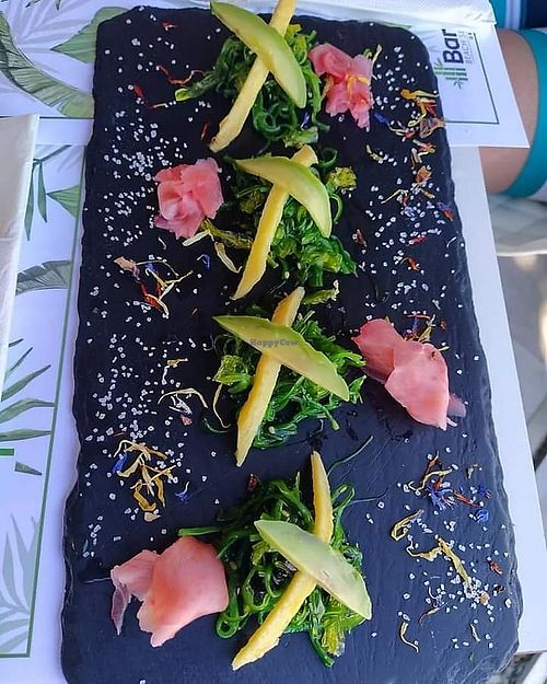 Free Wakame & Avocado 🥑 Tapas at Chiringuito El Bambú in La Herradura