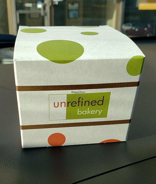 Cupcake box at Unrefined Bakery - Uptown in Dallas