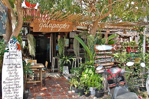 Galapagos seen from the road.  at Galapagos in Koh Lanta