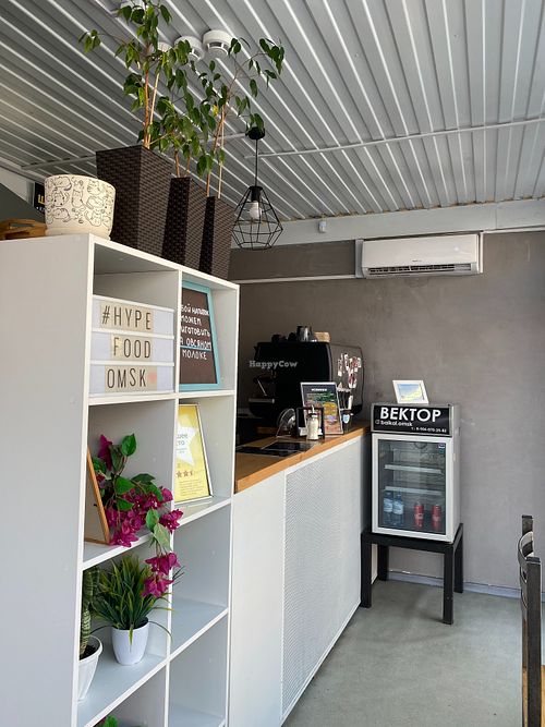 Inside at Hypefood in Omsk