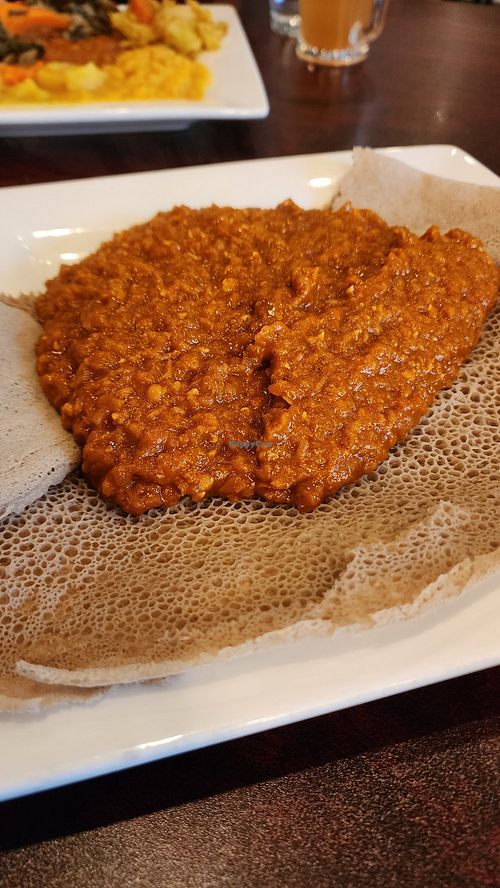 Miser Wot at Nafkot Ethiopian in Raleigh
