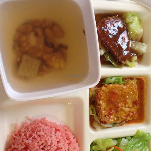 lunch at Loving Hut - Wan Chai in Hong Kong Island