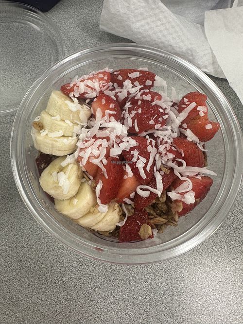 Classic bowl with no honey  at SoBol in Westhampton Beach