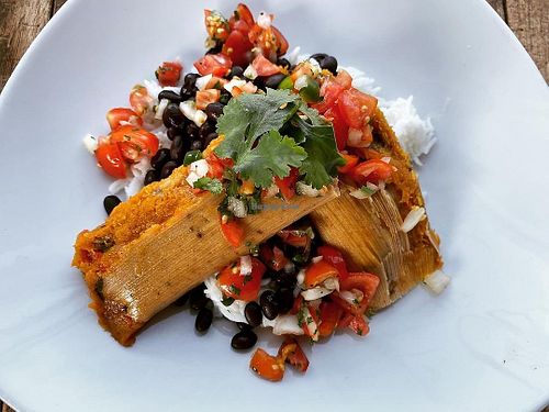 Vegan Tamale at Harvest 18 in Durham
