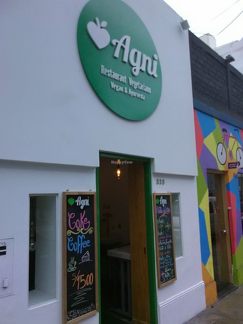 Exterior view at AGNI Restobar & Coffee in Miraflores