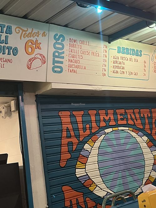   at Taco Veg in Medellin