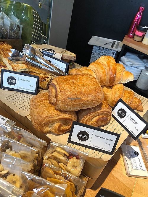 All vegan!  at Mini MOTHER in North London