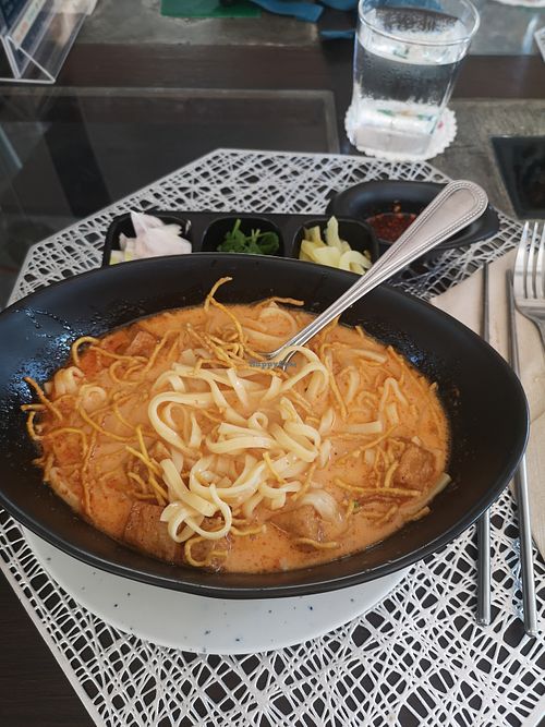 Kao Soi - 70B at 77 House's Wine Coffee & Foods in Mae Hong Son