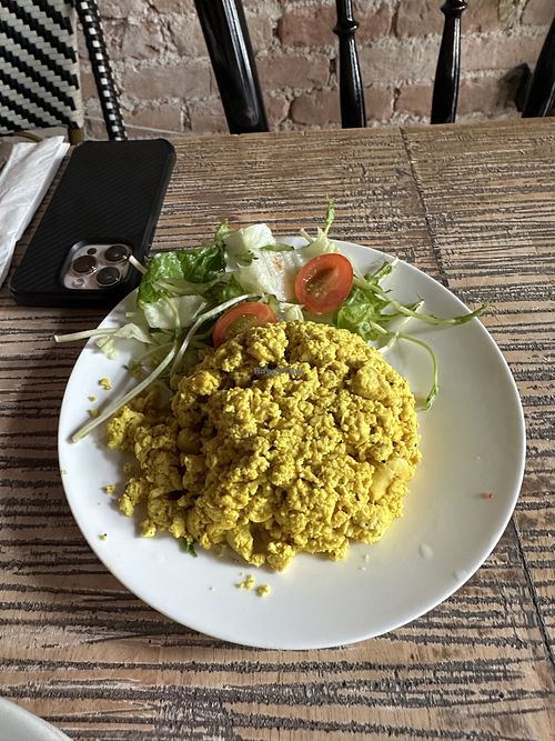 Scrambled tofu  #Veganuary at The Hungry Tapir in Kuala Lumpur