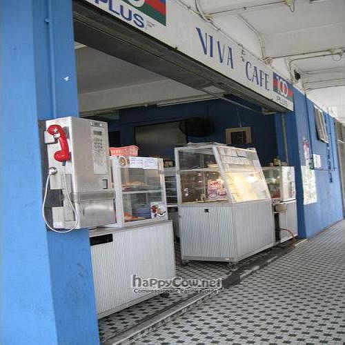 Outside cafe. at Sin Wei Tong - Viva Cafe in Kuching
