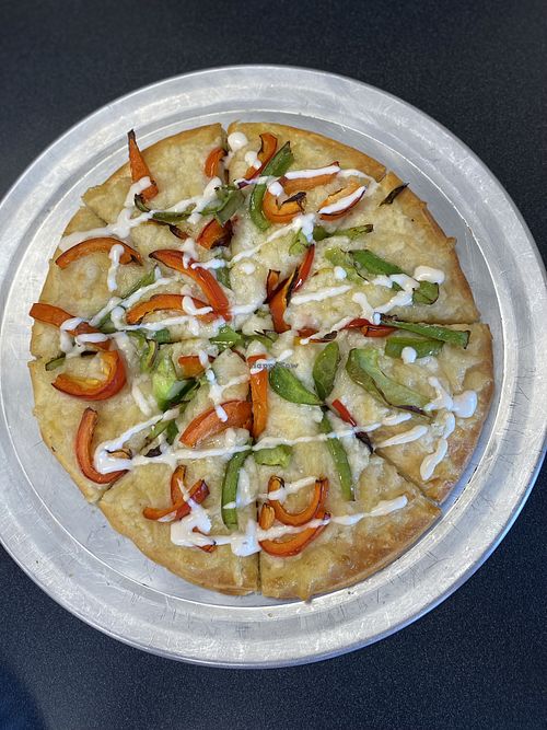 Bianca Pizza w/Extra Cheese - So YUM 🤤   at Pizzeria Halt in Modesto