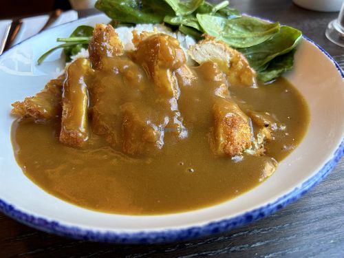 Chicken Katsu curry  at Wulf & Lamb Marylebone in London