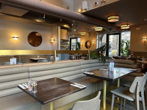 Interior  at Wulf & Lamb Marylebone in London