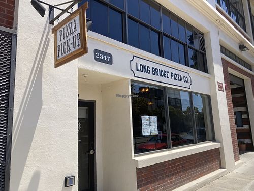 From the street  at Long Bridge Pizza in San Francisco