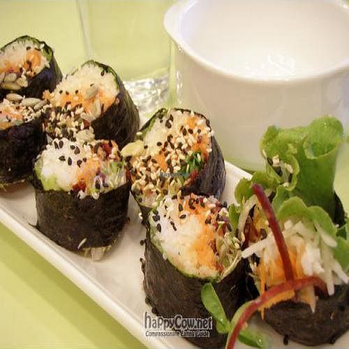 Organic Sushi Roll ... at Vegsenz in Central Singapore