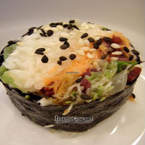 Organic Sushi at Vegsenz in Central Singapore