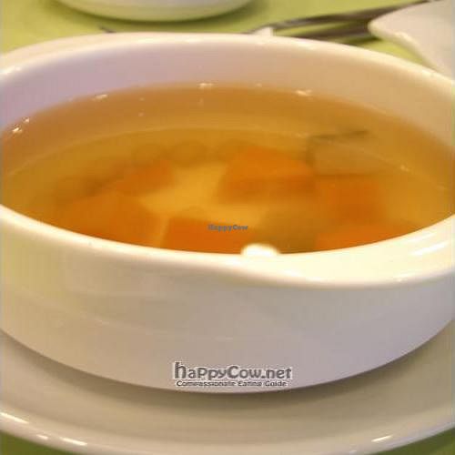 Soup from Brown Rice Set at Vegsenz in Central Singapore