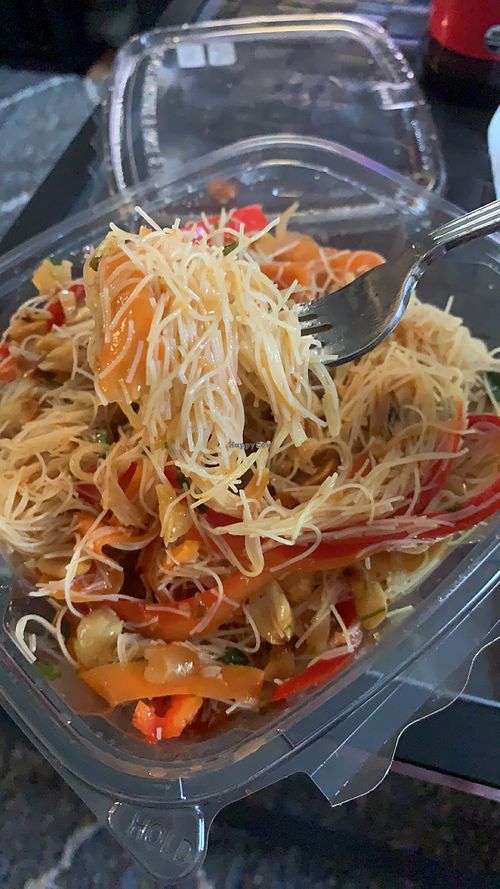 Chilled vermicelli from Tom cats kitchen  at Brewing Good Coffee Company in Savage