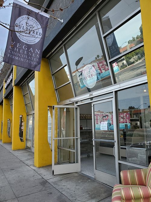 Outside at Cultured Creamery in Santa Monica
