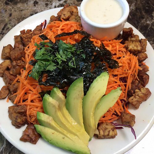 Green Power Bowl at Bliss Cafe in San Luis Obispo