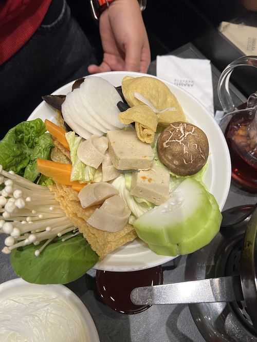 Seafood combo  at Arashi Shabu-Shabu in Johor Bahru