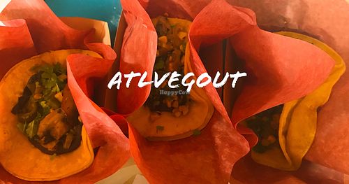 Kale, mushroom and poblano tacos at Little Rey in Atlanta