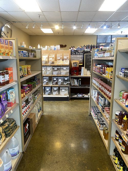 Cute Asiles  - Future Bulk/Refill Stations  at Cornucopia Natural Foods in Modesto