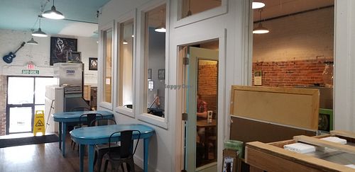 Seating at the back at Beautiful Whirl'd in Warren