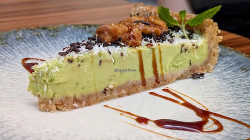 Avocado cake at Avocadisimo in Gran Canaria