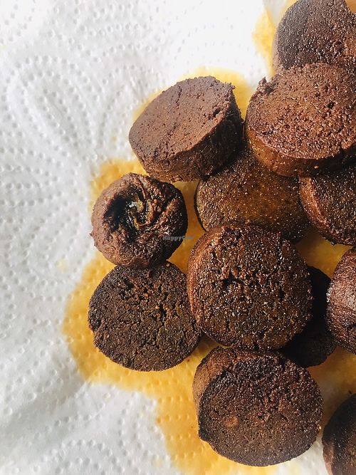 Vegan chorizo at Mulungu Mutfak in Istanbul