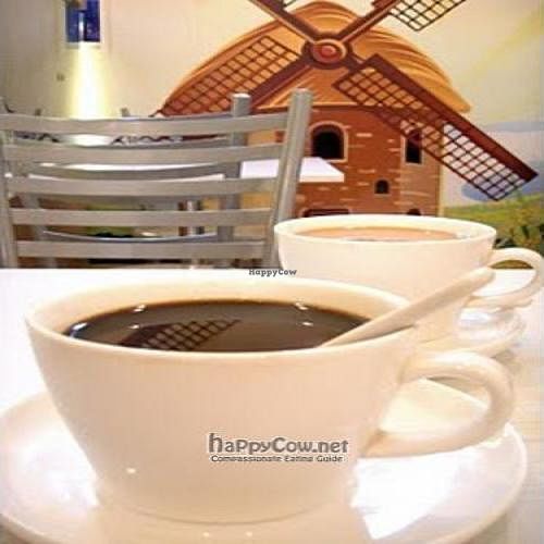 Coffee'O and Tea (80/90 cents) at Sunrise Bread Cafe in Central Singapore