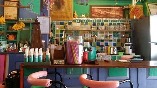 bar at Juicy4U in Chiang Mai