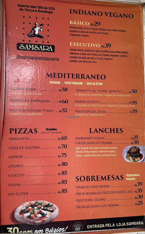   at samsara restaurant in Buzios