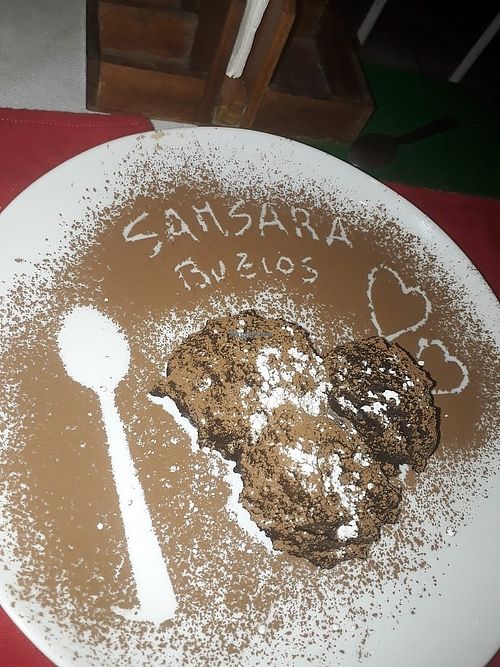 Trufas at samsara restaurant in Buzios