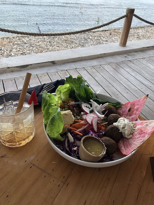 Special falafel island  at The Chill in Penida Island