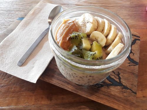 Vegan chia pudding at Indigo - Hin Kong in Koh Phangan