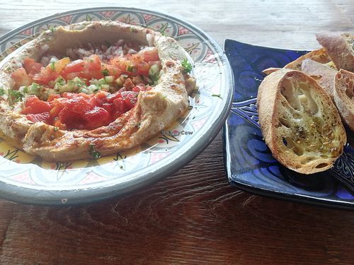 Hummus salad at Indigo - Hin Kong in Koh Phangan