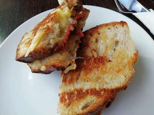Cheeze & pepperoni toastie at Roastie Toastie Cafe in Glasgow
