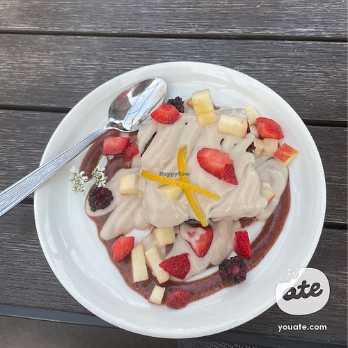 Chocolate torte   at The Plot in Oceanside