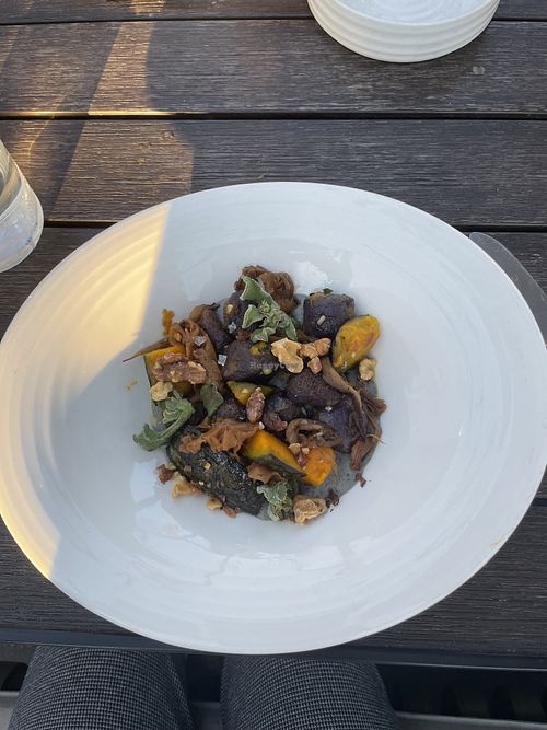 Sweet potato gnocchi  at The Plot in Oceanside