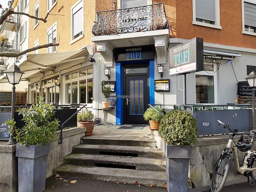 Exterior at Tüfi in Zurich