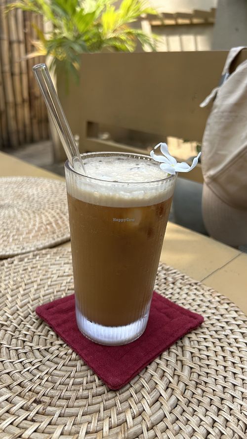 Coconut coffee  at Malu Poke in Dikwella