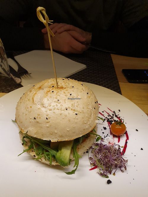 "the best vegan burger in town" - delicious! at Bräukeller & Grill in Seefeld In Tirol