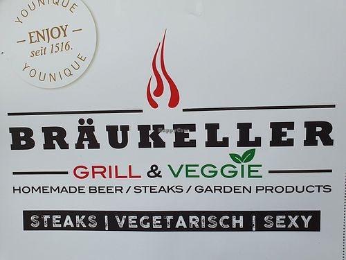 Vegan options and sexy! at Bräukeller & Grill in Seefeld In Tirol