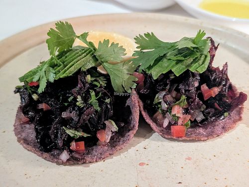 Hibiscus tacos at Villa Premiere Boutique Hotel in Puerto Vallarta