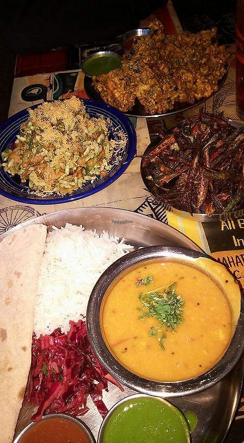 A little bit of everything! at Chai Pani in Asheville